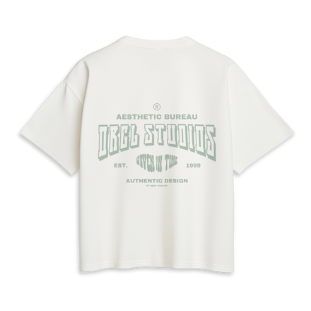 bureau tee aloe white