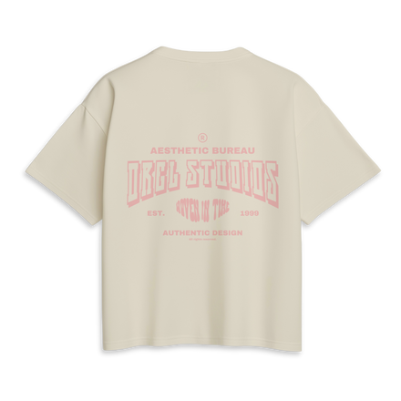 bureau tee rose raw