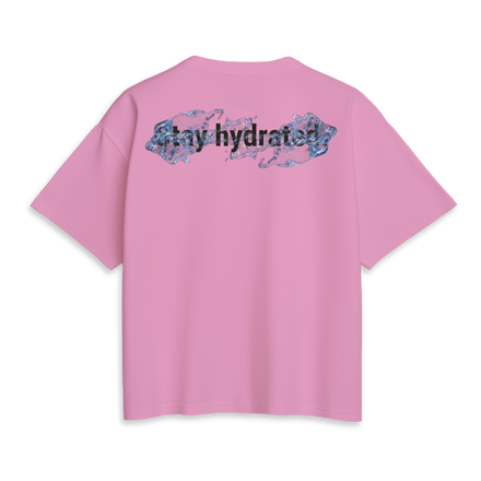 stay hydrated. tee bubble gum