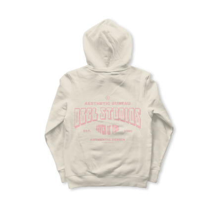 bureau hoodie rose raw