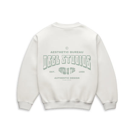 bureau sweater aloe white