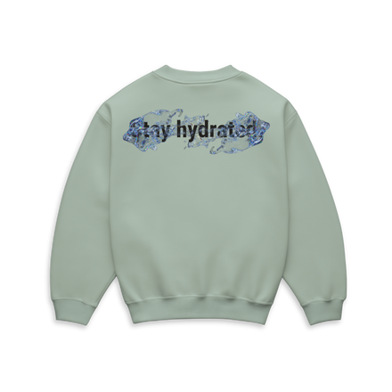 stay hydrated. sweater aloe