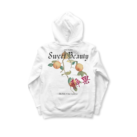 sweet beauty hoodie white